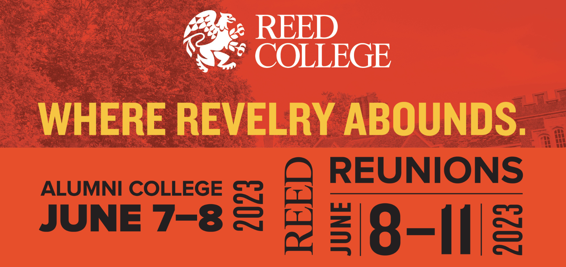 Alumni College 2023 Reunions Reed College